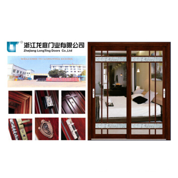 Double Design Aluminum Alloy Bathroom Interior Door